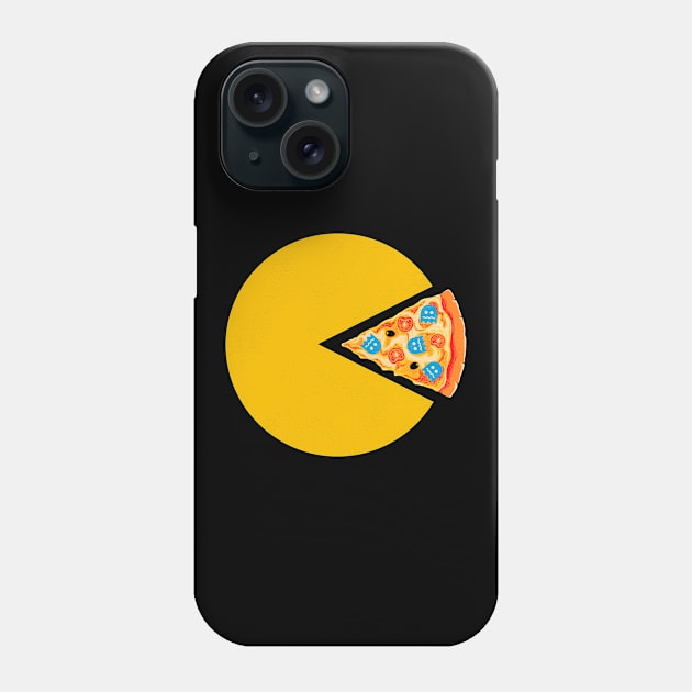 Pac-Pizza Phone Case by palitosci