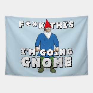 I'm Going Gnome Tapestry