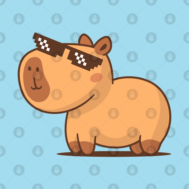 Cool Capybara by zoljo