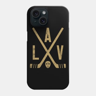 LAV Retro Sticks - Black Phone Case