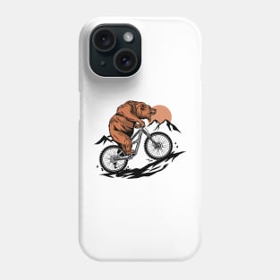 MOUNTAIN BIKE BEAR Phone Case