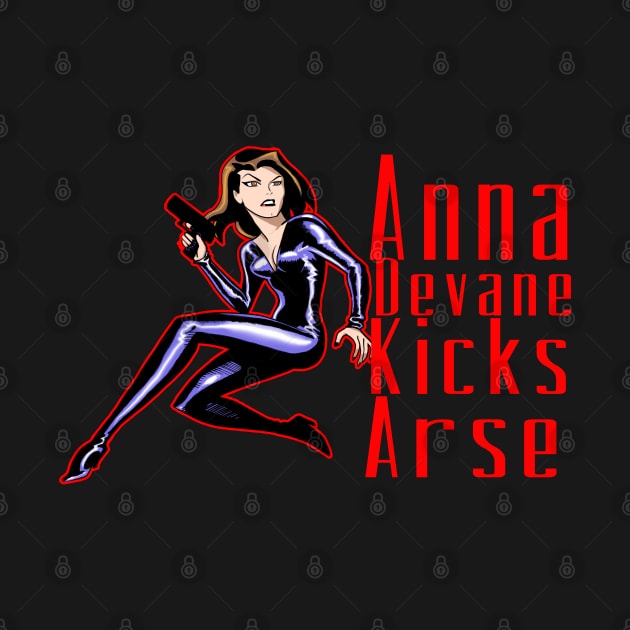 Anna Devane Kicks Arse by UnleashedCreationz