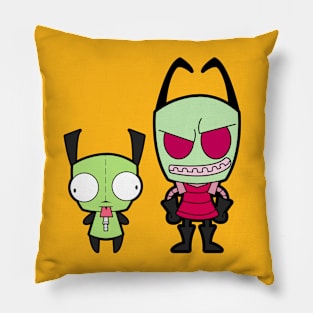 Invader Zim and Gir Pillow