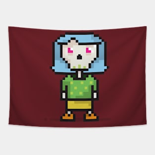 Ded Kid Olive Tapestry