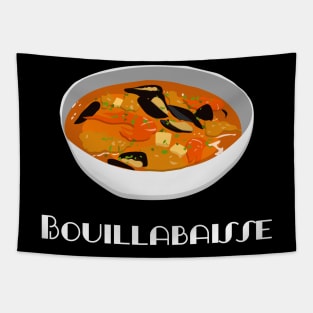 Bouillabaisse FOGS FOOD FRENCH 8 Tapestry