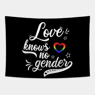 Love knows no gender Tapestry