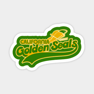 Defunct California Golden Seals Hockey Team Magnet