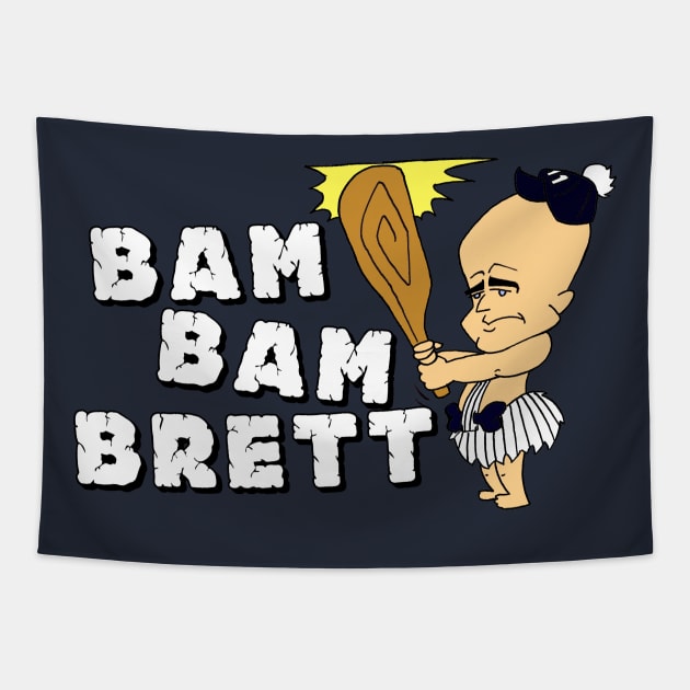 Bam-Bam Brett Tapestry by CraigMahoney