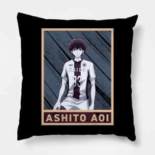 Ao ashi - ashito aoi Pillow