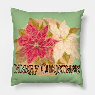 Ponsiettas Xmas rounded Pillow