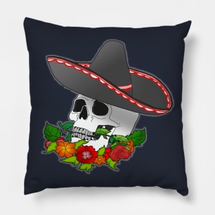 Day of the Dead head Pillow