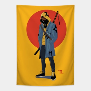 Afro-ninja n°11 Tapestry