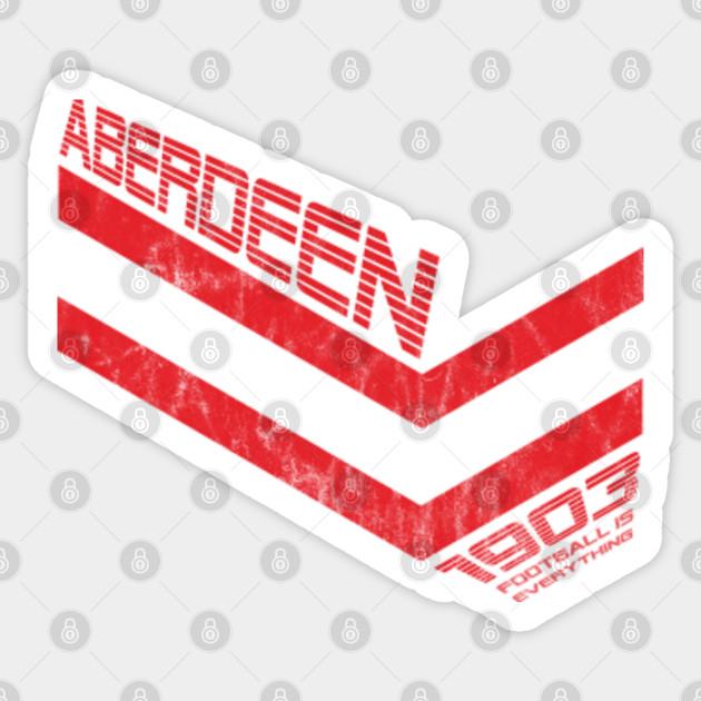 Football Is Everything Aberdeen Fc 80s Retro Aberdeen