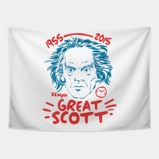 Great Scott Back To The Future Doctor Brown Tapestry