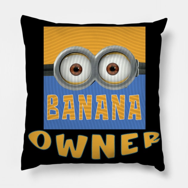 MINIONS USA OWNER Pillow by LuckYA