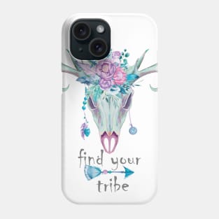 💚💜😍 Find your tribe (boho) Phone Case