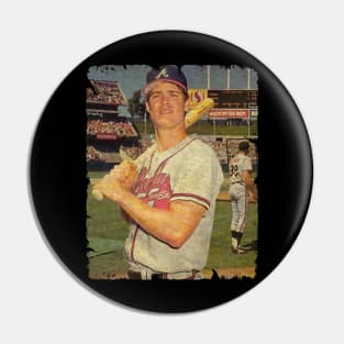 Dale Murphy - Of The Atlanta Braves is Voted The NL MVP, 1983 Pin