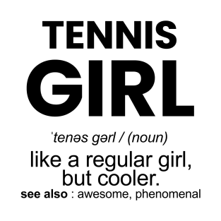 tennis girl T-Shirt