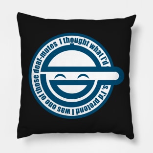 Laughing Man - GHOST IN THE SHELL Pillow