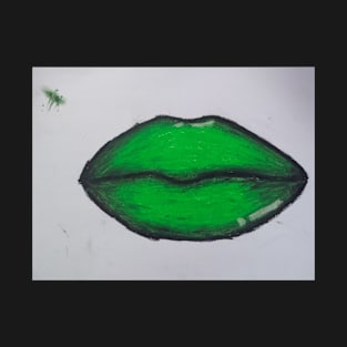 Green Lips T-Shirt