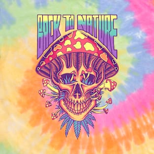 Skull mushroom psychedelic T-Shirt