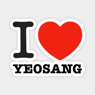 I love ateez yeosang heart atiny | Morcaworks Magnet