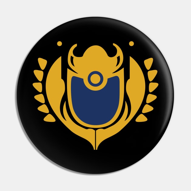 Destiny: Solar Labor Flawless Emblem Pin by SykoticApparel