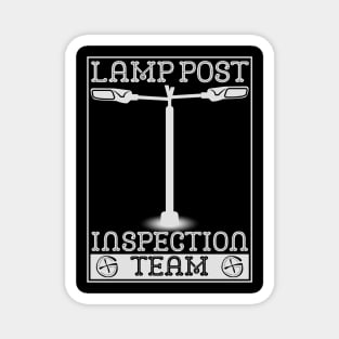 Lamp Post Inspection Team Magnet