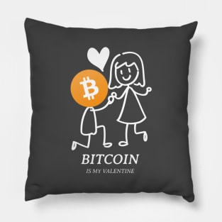 Bitcoin Is My Valentine Pillow