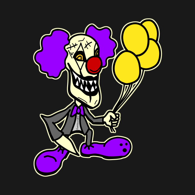 Evil Clown by LatticeART