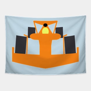 Formula racer 3 Tapestry