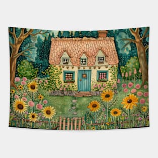 Cute Cottagecore Tapestry