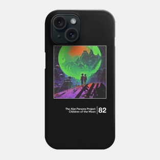 Children of the Moon - Minimalist Graphic Artwork Design Phone Case