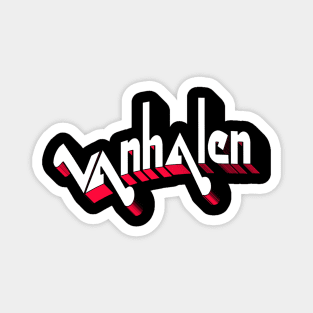 Van Halen - Old Logo - Superhero Magnet