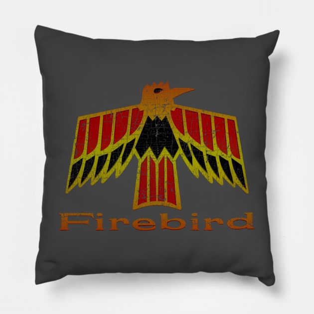 St1 Firebird 1967 Pillow by Thrift Haven505