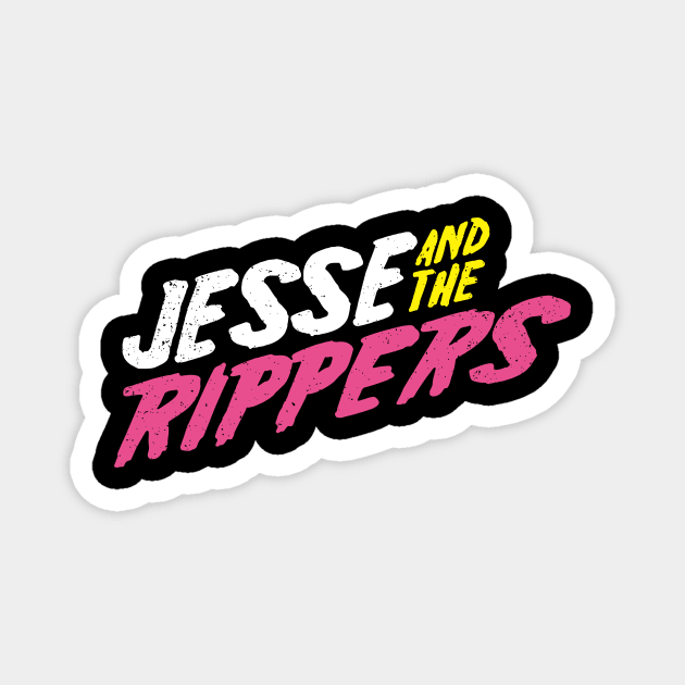 JESSE AND THE RIPPERS Magnet by Mendozab Angelob