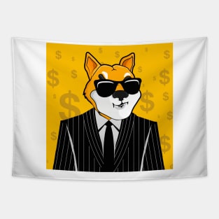 Cool Shiba Inu Tapestry