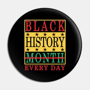 black history month 24 7 365 Pin