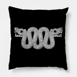 Aztec double-headed serpent, Mesoamerican culture Pillow