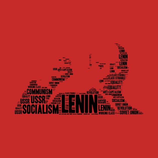 Lenin word cloud by bumblethebee