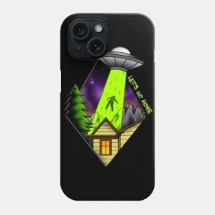 UFO escape Phone Case