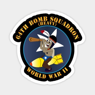 AAC - 64th Bomb Squadron - WWII X 300 Magnet