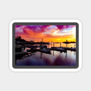 Shoreline Sunset Magnet