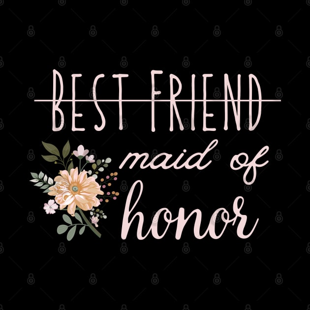 Best friend made of honor, made of honor, wedding shower, engagement gift, bachelorette, bridsmaid, by Maroon55