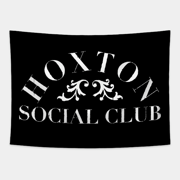 Hoxton Social Club Tapestry by Stupiditee