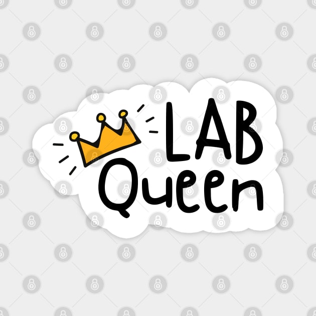 Lab Queen Magnet by labstud