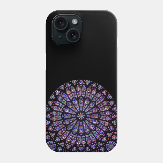 Rose Window Phone Case by DeepCut