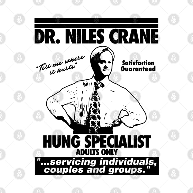 Dr. Niles Crane Hung Specialist by darklordpug