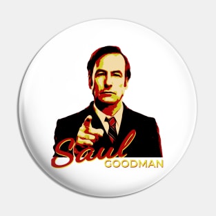 Saul Goodman White Pin