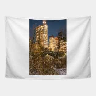 New York Gapstow Bridge Tapestry